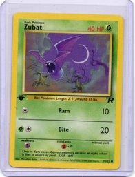 1st Edition Zubat Vintage Pokemon Card Team Rocket Set