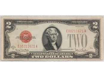 1928G Two Dollar Red Seal Note #3