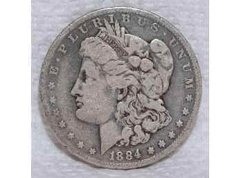 1884O Silver Morgan Dollar