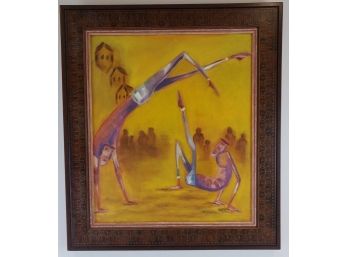 Dancing Figures Oil Painting