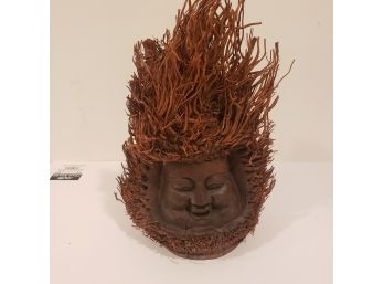 Bamboo Head Sculpture