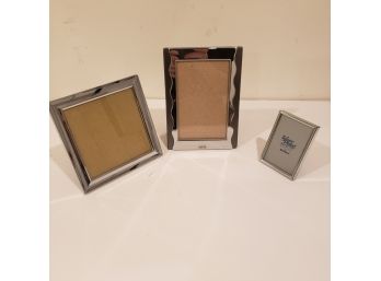 Lot Of Silver Picture Frames