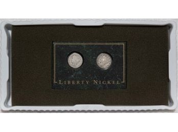 Set Of 2 Liberty Nickels With Original Box