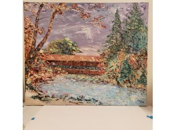 American Impressionist Oil Painting