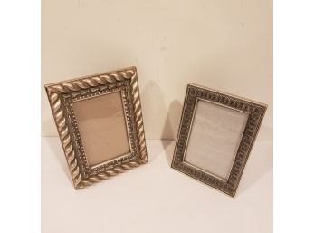 Pair Of Silver Picture Frames