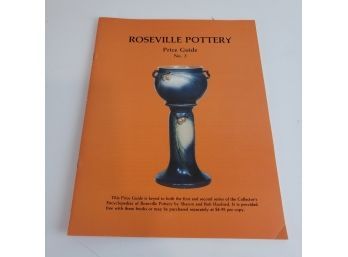 Roseville Pottery Price Guide