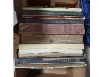 Large Box Of Old Records