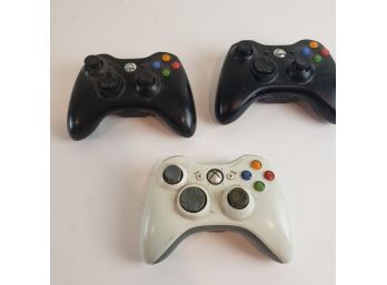 3 Xbox 360 Controllers