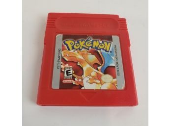 Vintage Gameboy Color Pokemon Red Video Game