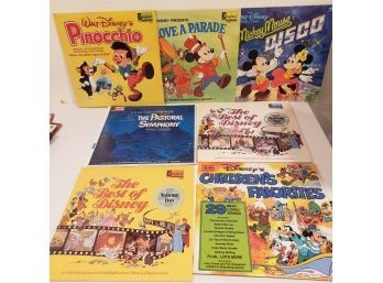 Vintage Walt Disney Children's Records