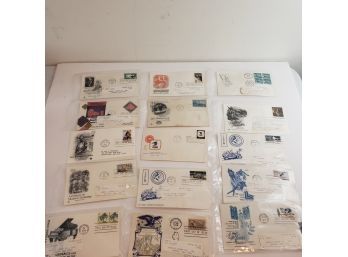 Lot Of First Day Of Issue Envelopes & Stamps