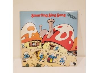 Smurf Sing Along Vintage Record