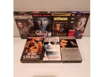 Lot Of Harrison Ford Vhs Tapes