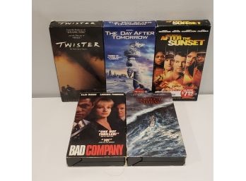 Lot Of Action VHS Tapes
