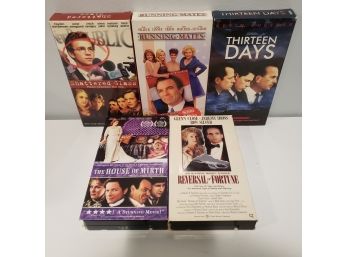 Lot Of Political Drama Vhs Tapes