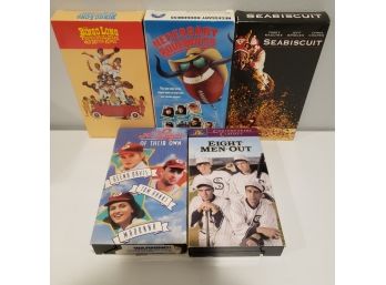 Lot Of Assorted Sports Vhs Tapes