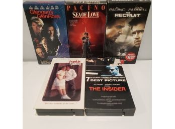 Lot Of Al Pacino Vhs Tapes