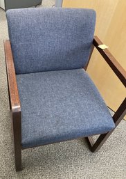 Blue Fabric Chair #2
