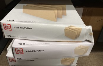 Boxes Of Manila Folders