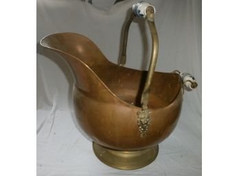 Vintage Copper Cinder Pot