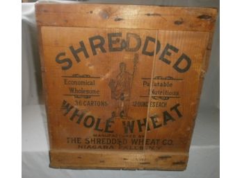 Shredded Wheat Shipping Crate #2
