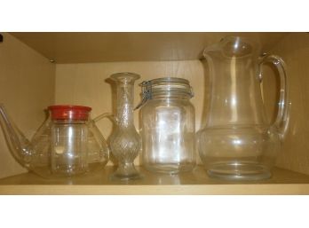 Clear Glass Kitchen Lot
