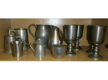 Lot Of Pewter
