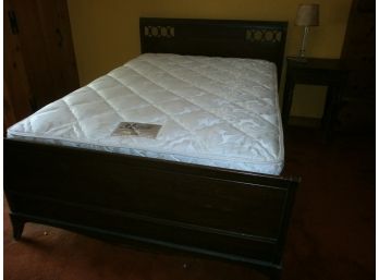 Wooden Cut Out Double Bed