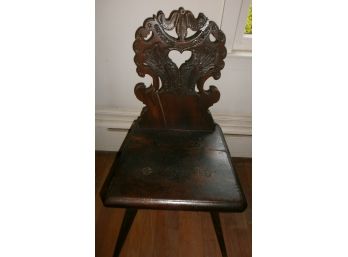 Vintage Carved Chair