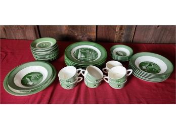 Colonial Homestead Dish Set By Royal
