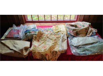 Large Lot Of Upholstery Fabric