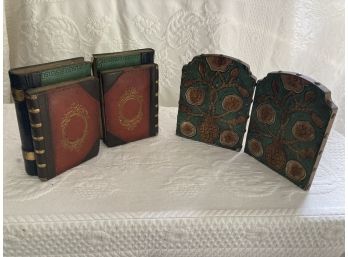 Pair Of Colorful Bookends