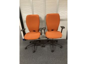 Lot Of 2 High Back Office Chairs