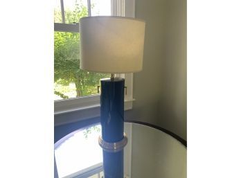 Blue And Gold Table Lamp #2