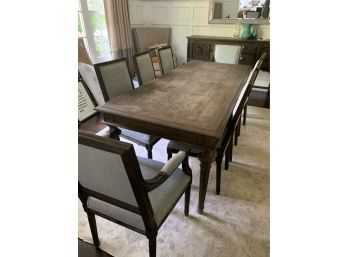 Restoration Hardware Wood Dining Table