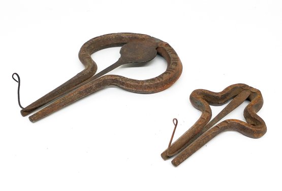 Two Antique Mouth Jaw Harp