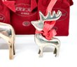H.R.W Fink Reindeer SIlver Plate Christmas Figures
