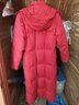 Vintage RED Eddie Bauer Womens Down Puffer Jacket Full Length Size M
