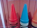 Five Rare Giant Crayons 1978 Pop Art 58' These Are Big