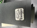 Giorgio Armani Black Nappa Leather Clutch With Shoulder Strap