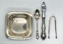 Lot Of Sterling Including Lunt Trinket Dish And Silver Plate 3.52Ozt Of Sterling