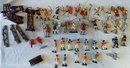 Lot Of Assorted Plastic Action Figure Miniatures