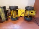 Vintage Metal Tonka Toy Trucks Large Dump Loader Steam Roller