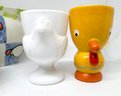 Chicken & The Egg: Whimsical Egg Cups And Chicken Pitcher