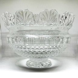 Waterford Crystal Footed Centerpiece Bowl MINT CONDITION