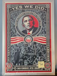 2008 Obama Shepard Fairey Poster MoveOn.org