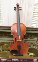 C. Late 1800s German Reproduction Of Strativarius Violin 'HB Concert Violin #69' Full Size
