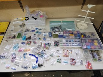 Huge Lot Of Beading & Jewelry Making Supplies
