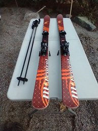 SweatHeart Ski Company 168 Skis Solomon Z10 Bindings
