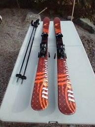 SweatHeart Ski Company 158 Skis Solomon Z10 Bindings